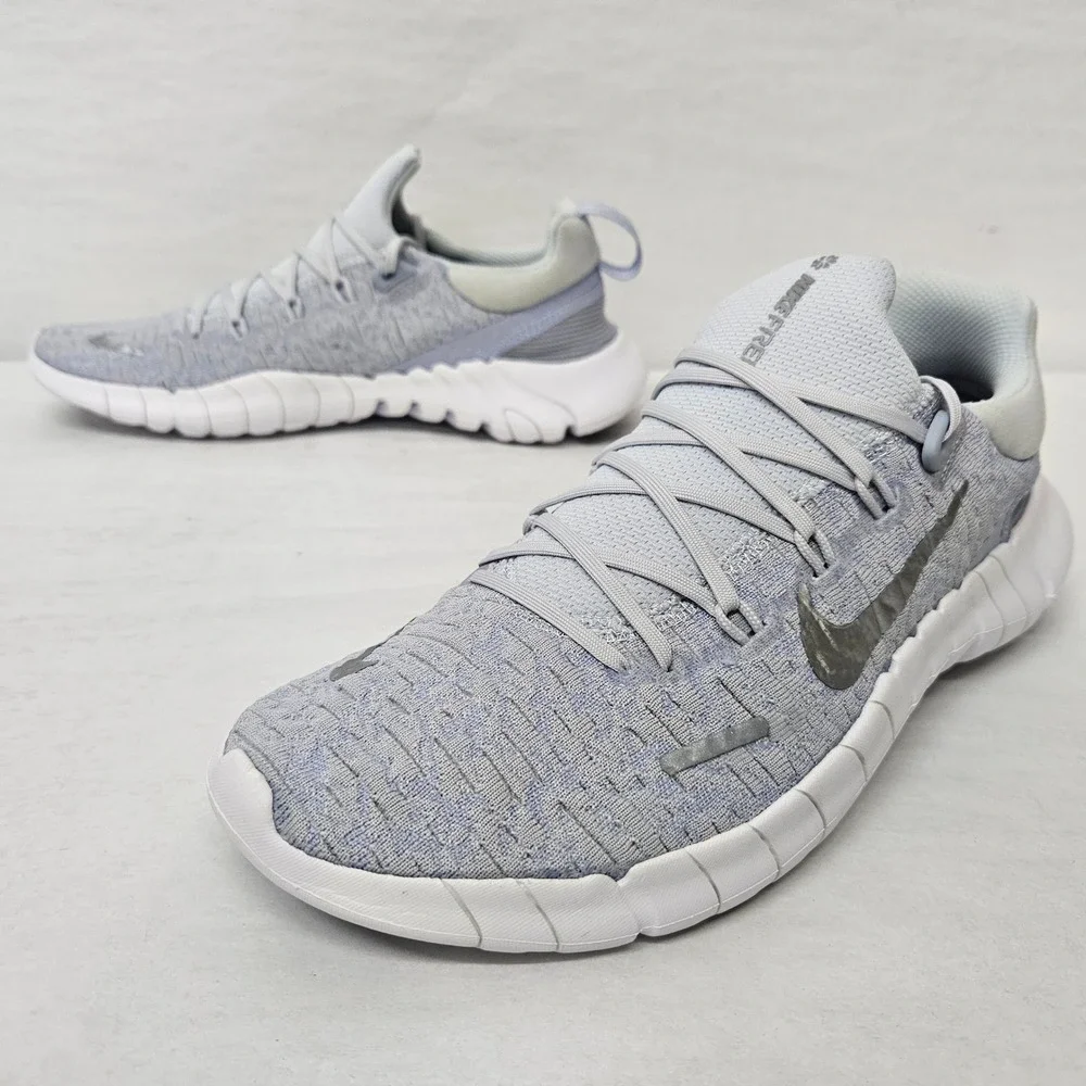 Nike Free RN 5.0 Next Nature Running Shoes CZ1891-002 Platinum Women Size 8.5